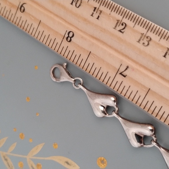 Robert Lee Morris Sterling Silver Heart Bracelet - Picture 10 of 14